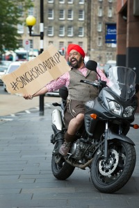 Tony Singh's Road Trip - Around the world without leaving Edinburgh Picture © Andy Buchanan 2015